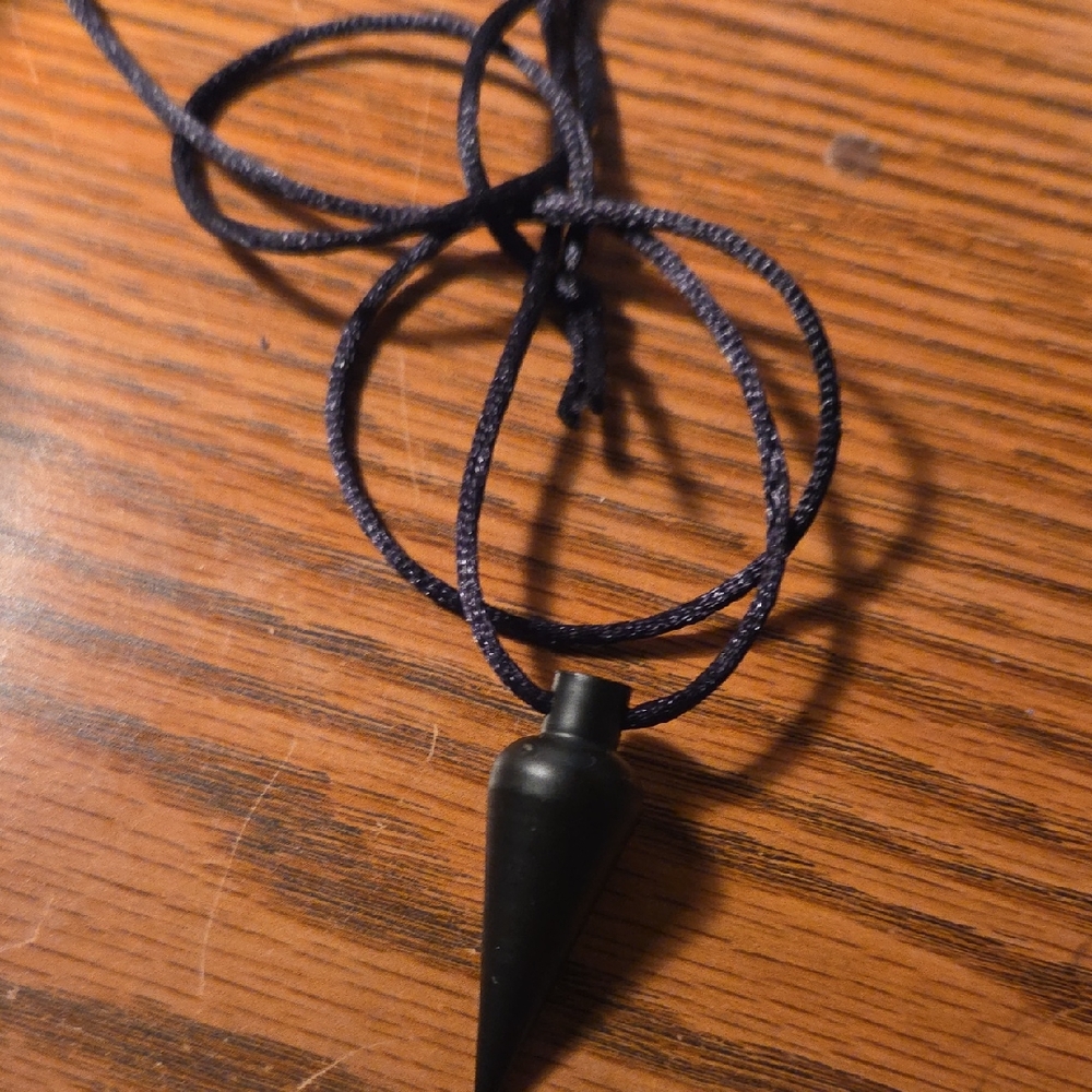 Black Heavy Witchcasket Necklace